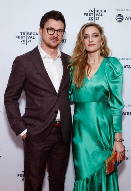 Filmmaker Bobby Gilchrist and Kelly Murtagh attend the 2021 Tribeca Festival Premiere "Shapeless