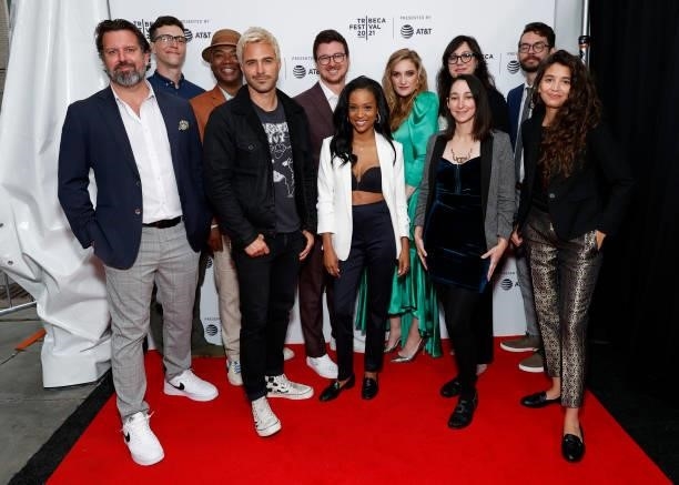 Cast the Crew attend the 2021 Tribeca Festival Premiere "Shapeless