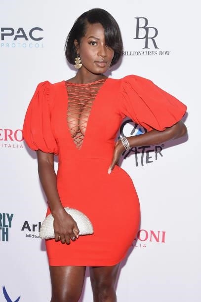 Actress/executive producer Lisa Yaro attends the 2021 Tribeca Festival Premiere private screening of "Asking For It