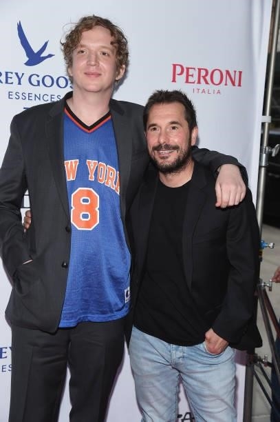 Director Eamon O'Rourke and producer Luke Daniels attend the 2021 Tribeca Festival Premiere private screening of "Asking For It