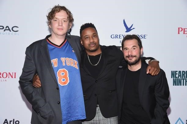 Director Eamon O'Rourke, Executive Producer Savoy Brummer and Producer Luke Daniels attend the 2021 Tribeca Festival Premiere private screening of...