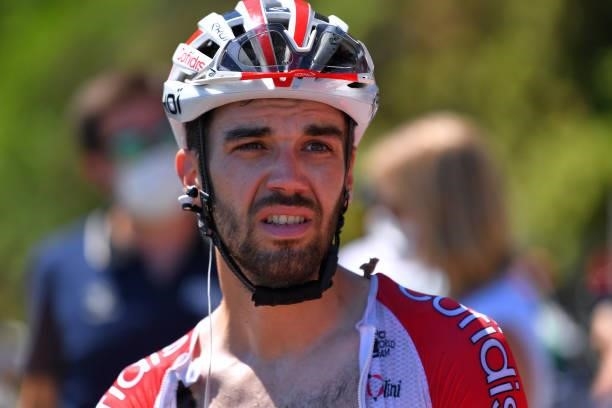 Jesús Herrada Lopez of Spain and Team Cofidis at arrival during the 45th La Route d'Occitanie - La Depeche Du Midi 2021, Stage 4 a 151,2km stage from...