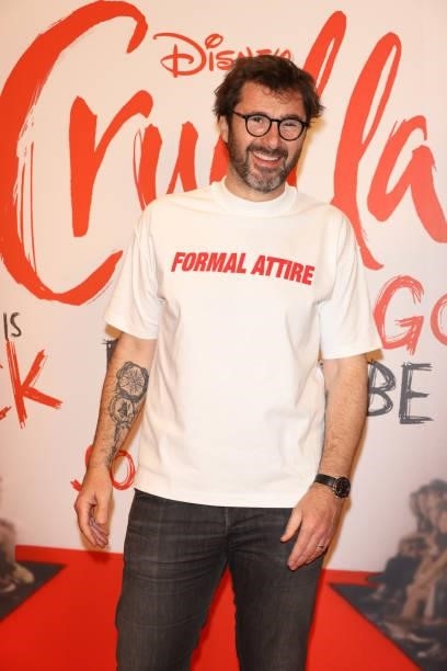 Eric Jeanjean attends the “Cruella” Paris Gala Screening at cinema Le Grand Rex on June 11, 2021 in Paris, France.