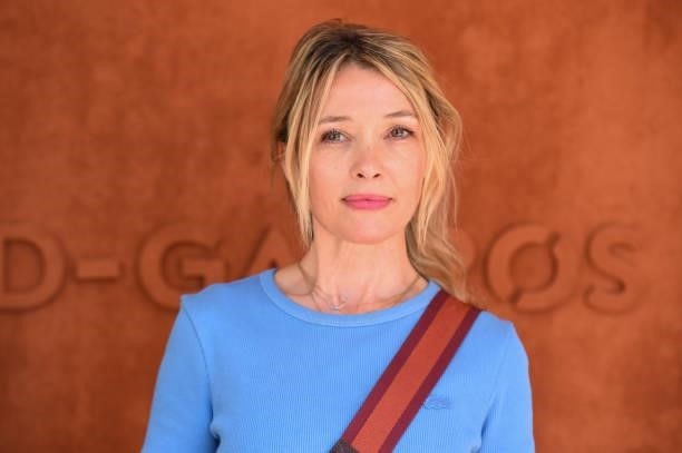 Anne Marivin attends the French Open 2021at Roland Garros on June 13, 2021 in Paris, France.