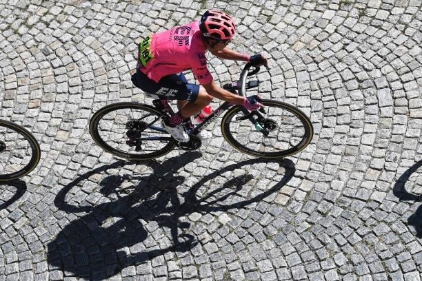 Rigoberto Uran Uran of Colombia and Team EF Education - Nippo during the 84th Tour de Suisse 2021, Stage 8 a 159,5km stage from Andermatt to...