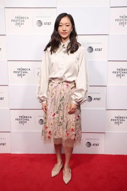 Tiffany Chu attends 2021 Tribeca Festival Premiere of "Catch The Fair One