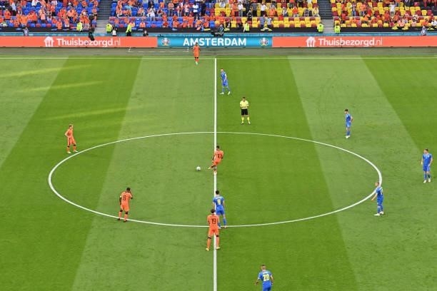 General view during the UEFA Euro 2020 Championship Group C match between Netherlands and Ukraine on June 13, 2021 in Amsterdam, Netherlands.