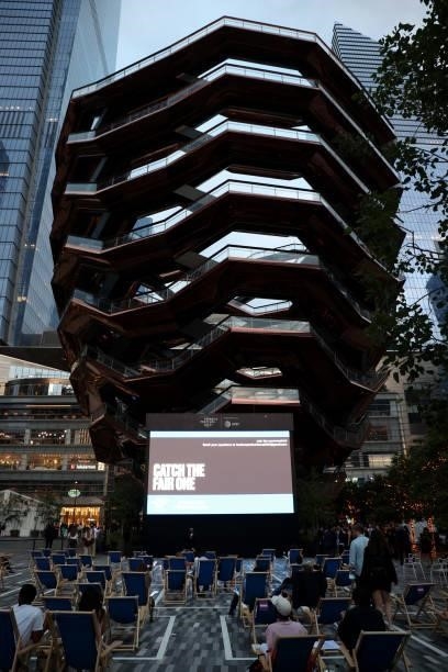 View of Vessel during the 2021 Tribeca Festival Premiere of "Catch The Fair One