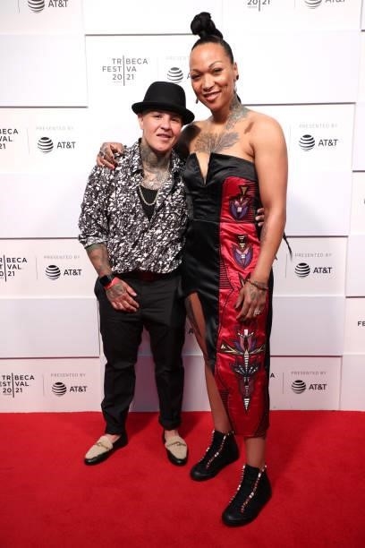 Shelly Vincent and Kali Reis attend 2021 Tribeca Festival Premiere of "Catch The Fair One