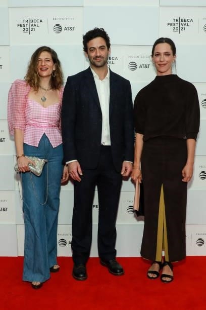 Maya Singer, Morgan Spector and Rebecca Hall attend "With/In Vol.1