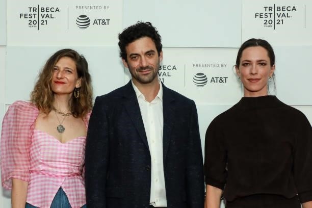 Maya Singer, Morgan Spector and Rebecca Hall attend "With/In Vol.1