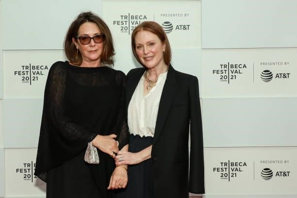 Talia Balsam and Julianne Moore attend "With/In Vol.1