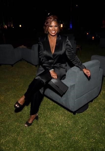 Candace Nicholas-Lippman attends the Blindspotting Los Angeles Premiere at Hollywood Forever on June 13, 2021 in Hollywood, California.