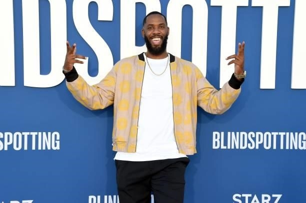 Lance Holloway attends the Blindspotting Los Angeles Premiere at Hollywood Forever on June 13, 2021 in Hollywood, California.
