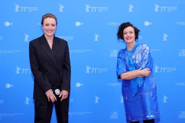 Maren Eggert and Maria Schrader attend the European Shooting Stars Awards and "Ich bin dein Mensch