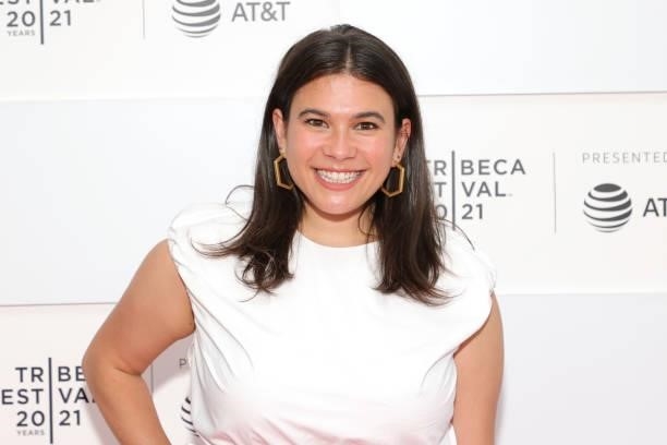 Jillian A. Goldstein attends the RESIST: The Resistance Revival Chorus premiere at Art & Soul Shorts during the 2021 Tribeca Festival at Pier 76 on...