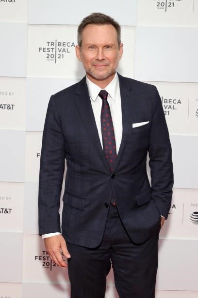 Christian Slater attends 2021 Tribeca Festival Premiere of "Dr. Death