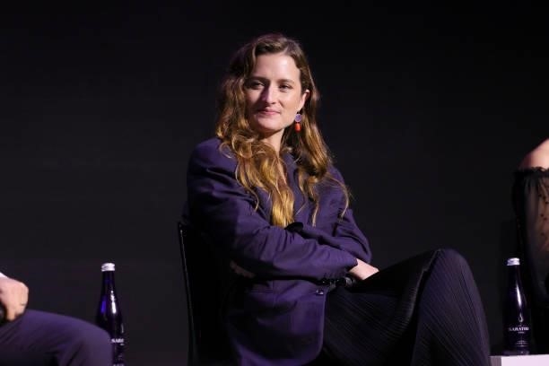 Grace Gummer speaks at the Q&A for the 2021 Tribeca Festival Premiere of "Dr. Death