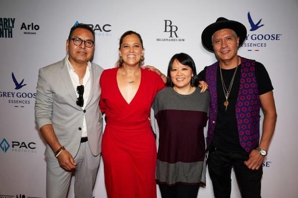 Ivan Garcia, Heidi Ewing, Mynette Louie and Gerado Zabaleta attend the Sony Pictures Classics Hosts "I CARRY YOU WITH ME