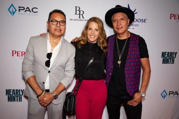 Ivan Garcia, Nayeli Chavez-Geller, and Gerado Zabaleta attend the Sony Pictures Classics Hosts "I CARRY YOU WITH ME