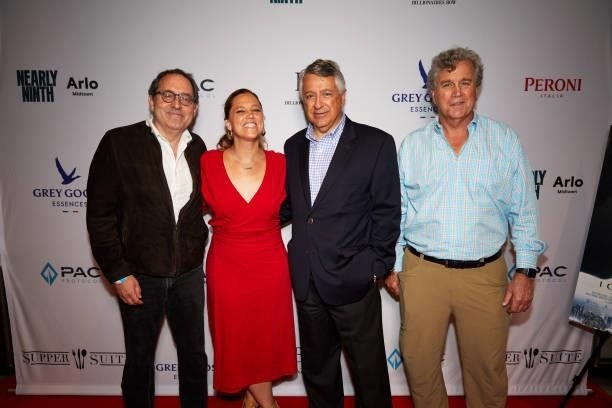 Michael Barker, Heidi Ewing, Tony Vinciquerra, and Tom Bernard attend the Sony Pictures Classics Hosts "I CARRY YOU WITH ME
