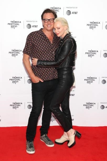 Donovan Leitch and Libby Mintz attend the "We Need To Do Something