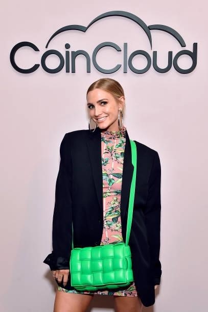 Ashlee Simpson Ross attends the Coin Cloud Cocktail Party, hosted by artist and actor Common, at Sunset Tower Hotel on June 15, 2021 in Los Angeles,...