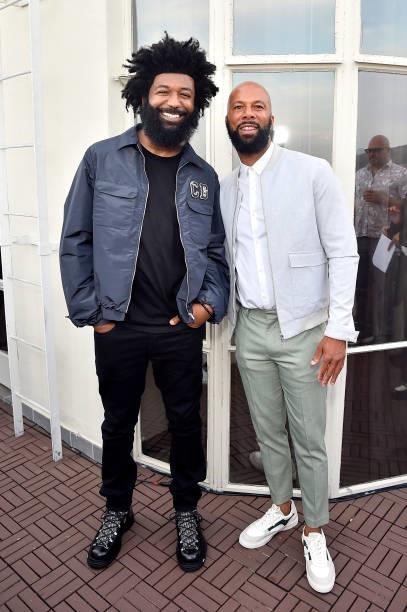 Coin Cloud CMO Amondo Redmond and Common attend the Coin Cloud Cocktail Party, hosted by artist and actor Common, at Sunset Tower Hotel on June 15,...