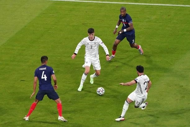 Kai Havertz of Germany during the UEFA Euro 2020 match between France and Germany at Allianz Arena on June 15, 2021 in Munich, Germany