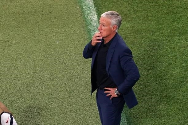 Coach Didier Deschamps during the UEFA Euro 2020 match between France and Germany at Allianz Arena on June 15, 2021 in Munich, Germany