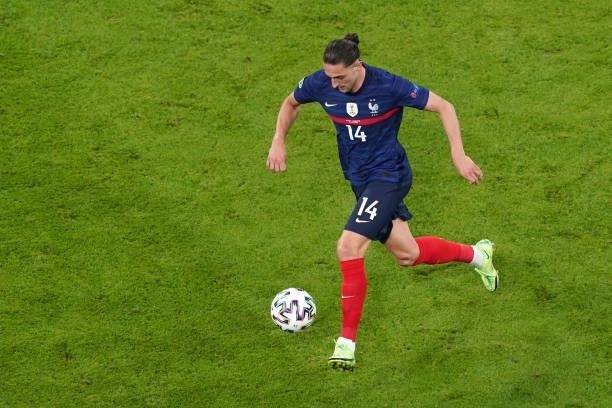Adrien Rabiot of France during the UEFA Euro 2020 match between France and Germany at Allianz Arena on June 15, 2021 in Munich, Germany