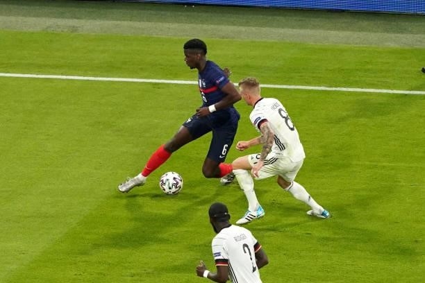 Paul Pogba of France during the UEFA Euro 2020 match between France and Germany at Allianz Arena on June 15, 2021 in Munich, Germany