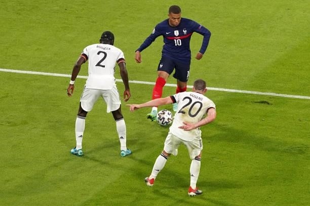 Kylian Mbappe of France during the UEFA Euro 2020 match between France and Germany at Allianz Arena on June 15, 2021 in Munich, Germany