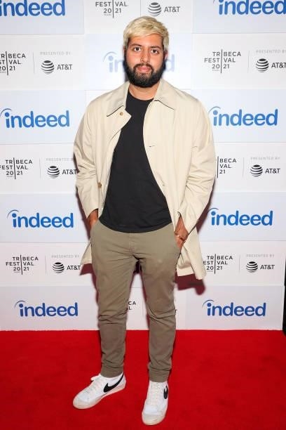 Hillman Grad Productions President of Film/ TV, Rishi Rajani, at the Indeed ‘Rising Voices’ premiere at Tribeca Film Festival at Pier 76 on June 16,...