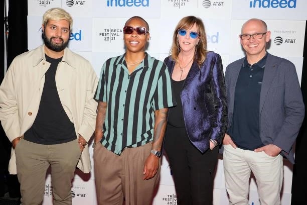 Hillman Grad Productions, Rishi Rajani and Lena Waithe, Jane Rosenthal, Co-Founder, CEO and Executive Chair of Tribeca Film Festival, and Indeed CEO...