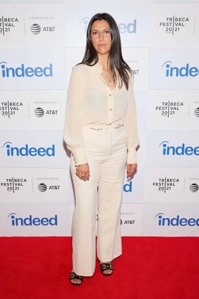 Indeed ‘Rising Voices’ filmmaker and finalist, Dre Ryan, on the red carpet at Tribeca Film Festival at Pier 76 on June 16, 2021 in New York City.