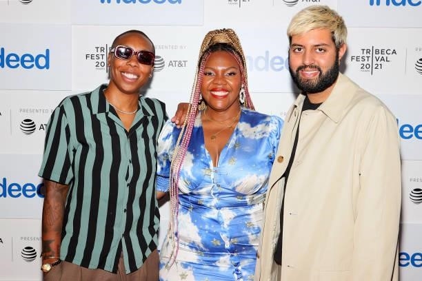 Indeed ‘Rising Voices’ finalist Stacy Pascal Gaspard with Emmy Award-Winning writer, creator and actor Lena Waithe and Hillman Grad Productions...