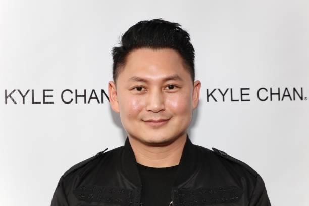 Kyle Chan attends his store opening at Kyle Chan Design on June 16, 2021 in Los Angeles, California.