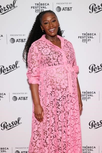 Nana Mensah attends the Tribeca Festival Awards Night during the 2021 Tribeca Festival at Spring Studios on June 17, 2021 in New York City.