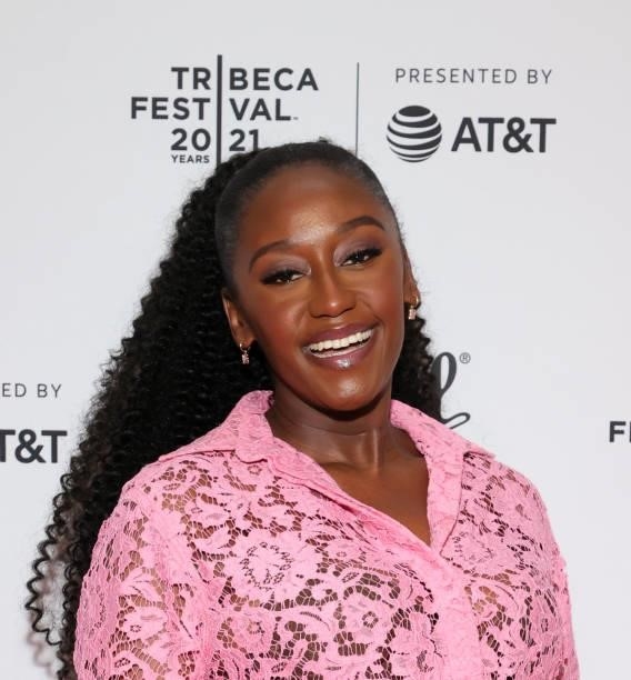 Nana Mensah attends the Tribeca Festival Awards Night during the 2021 Tribeca Festival at Spring Studios on June 17, 2021 in New York City.