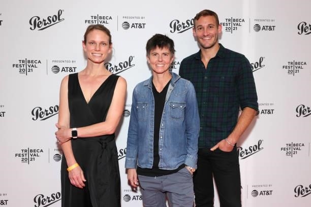 Jessica Hargrave, Tig Notaro, and Ryan White attend the Tribeca Festival Awards Night during the 2021 Tribeca Festival at Spring Studios on June 17,...