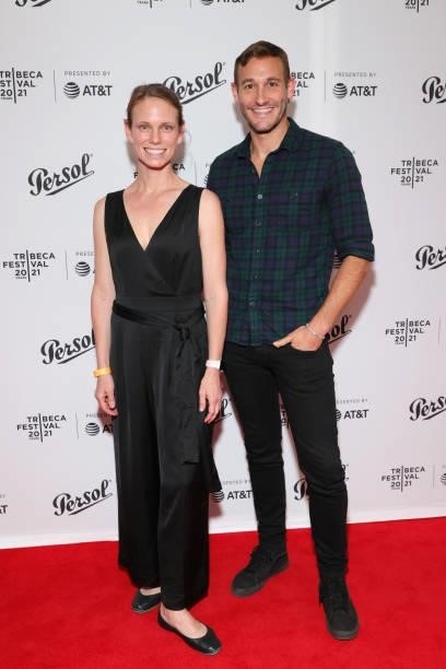 Jessica Hargrave and Ryan White attend the Tribeca Festival Awards Night during the 2021 Tribeca Festival at Spring Studios on June 17, 2021 in New...