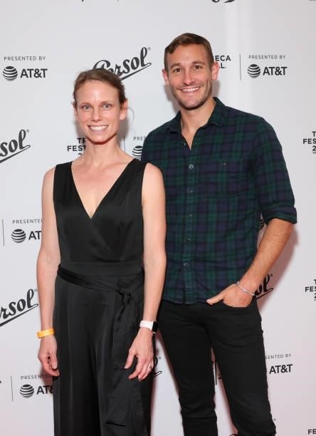 Jessica Hargrave and Ryan White attend the Tribeca Festival Awards Night during the 2021 Tribeca Festival at Spring Studios on June 17, 2021 in New...