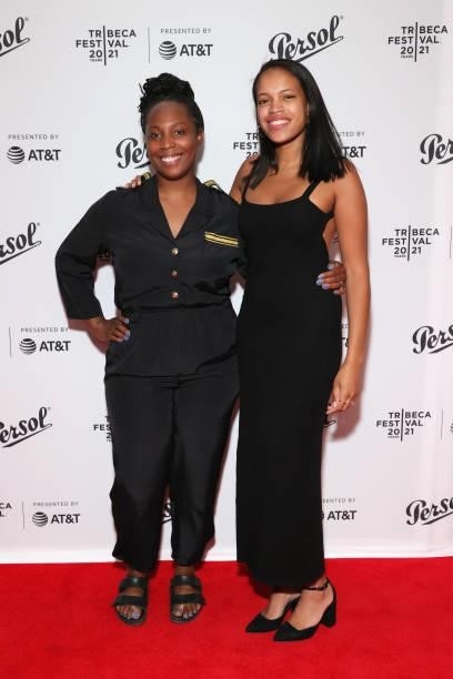 Directors Chanel James and Taylor Garron attend the Tribeca Festival Awards Night during the 2021 Tribeca Festival at Spring Studios on June 17, 2021...