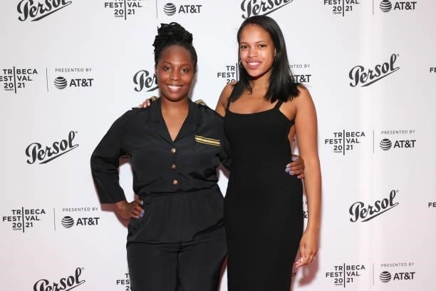 Directors Chanel James and Taylor Garron attend the Tribeca Festival Awards Night during the 2021 Tribeca Festival at Spring Studios on June 17, 2021...