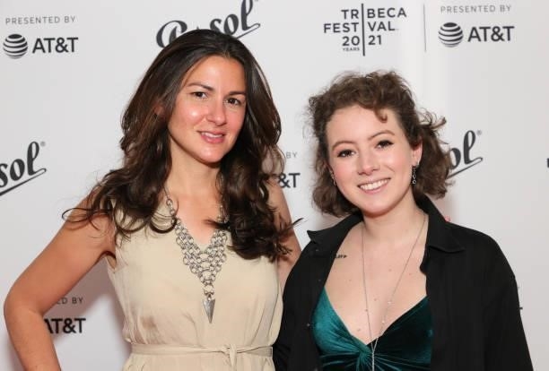 Marcela Stolzmann and Kuca Sandrin attend the Tribeca Festival Awards Night during the 2021 Tribeca Festival at Spring Studios on June 17, 2021 in...