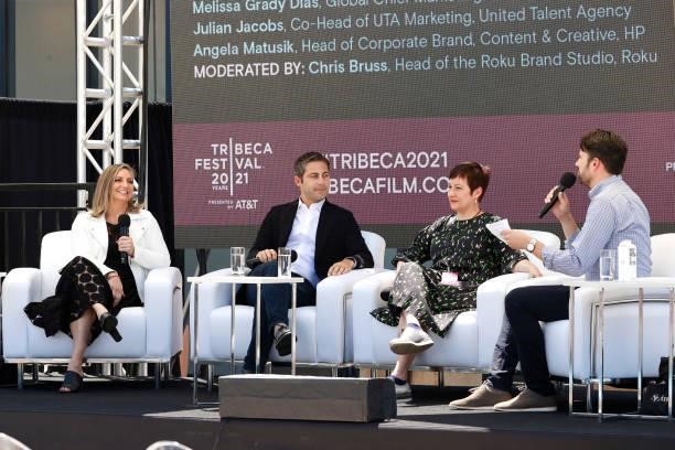 Global Chief Marketing Officer, for Cadillac, Melissa Grady Dias, Co-Head, Marketing at United Talent Agency, Julian Jacobs, Head of brand content...