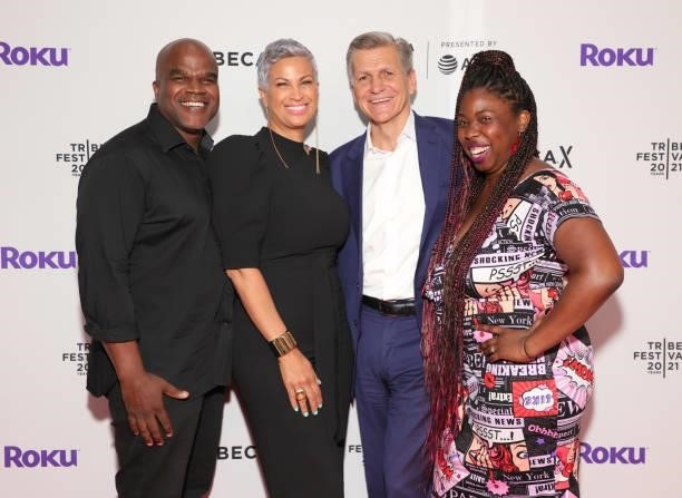 Saturday Morning Co-Founder, Geoff Edwards, CEO of Ebony & Jet, Michele Thornton Ghee, Chief Brand Officer of Procter & Gamble, Marc S. Pritchard and...