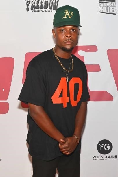 Wesley Williamson attends CollabCrib & RobiiiWorld Studios “H!RED” private red carpet screening at Landmark’s Midtown Art Cinema on June 18, 2021 in...