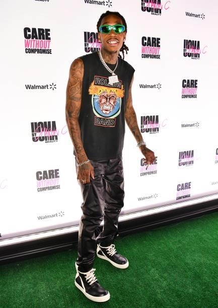 Wiz Khalifa attends UOMA Pride Month and Juneteenth Celebration launch event at Hyde Sunset Kitchen + Cocktails on June 18, 2021 in West Hollywood,...